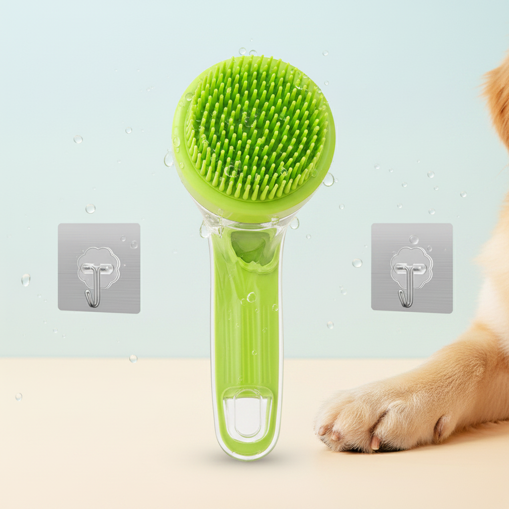KinPaws 3-in-1 Pet Bath Brush Set