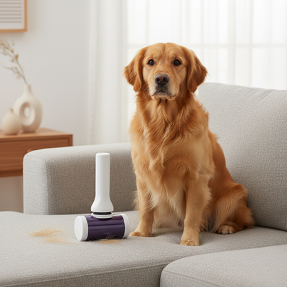 Kinpaws Pet Hair Remover Roller with Dog