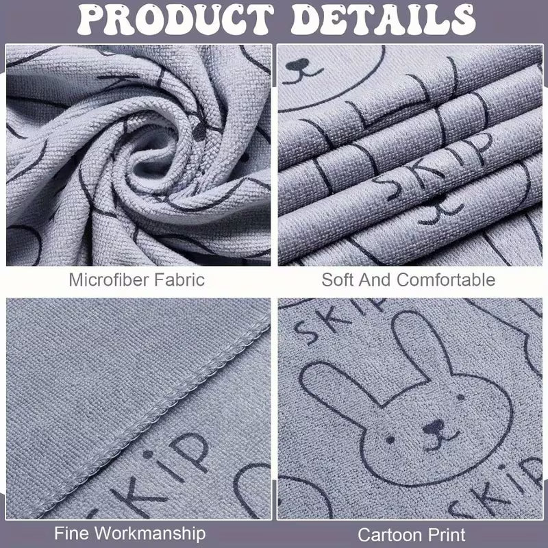KinPaws microfiber pet towel product details - fabric close up